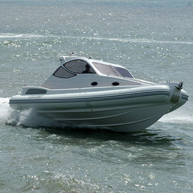 Bateau pneumatique in-bord - 34 CRUISER - Heaven Gommoni - bimoteur / semi-rigide / à cockpit fermé