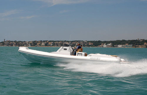 Bateau pneumatique in-bord - 40 OPEN FB/EFB - Heaven Gommoni - bimoteur / semi-rigide / à console centrale