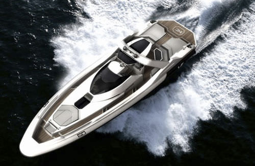 Bateau pneumatique in-bord - 60 ANACONDA - Heaven Gommoni - bimoteur / semi-rigide / à console centrale