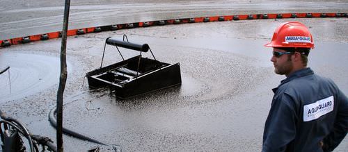 Écrémeur d'hydrocarbures à brosse - RBS TRITON™ 150 - Aqua-Guard Spill Response - à disque / à tambour rotatif / pour eau calme