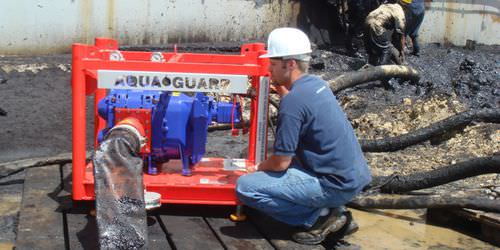 Système de récupération d'hydrocarbures (pompe de transfert) pour navire - Aqua-Guard Spill Response