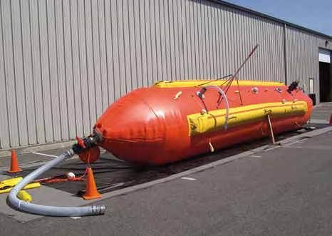 Réservoir d'hydrocarbure - Canflex - de stockage temporaire / flottant et tractable / mobile