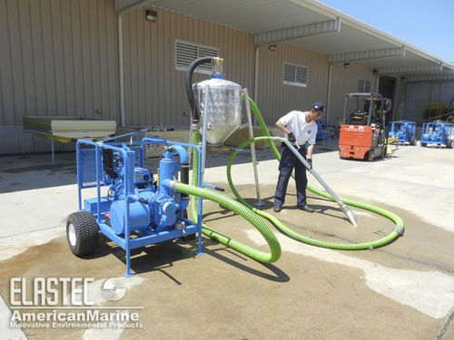 Système de vide mobile - MINIVAC - Elastec - de récupération d'hydrocarbures