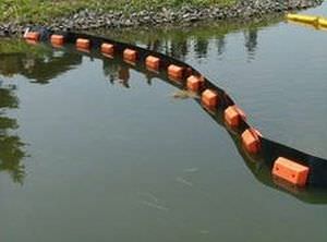 Barrage antipollution - PERMAFENCE - Elastec - flotteur rigide / pour rivière