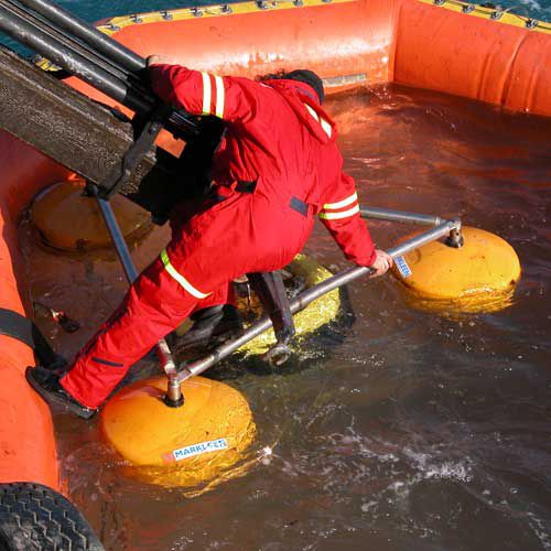 Écrémeur d'hydrocarbures à déversoir - Markleen Terra - pour eau calme