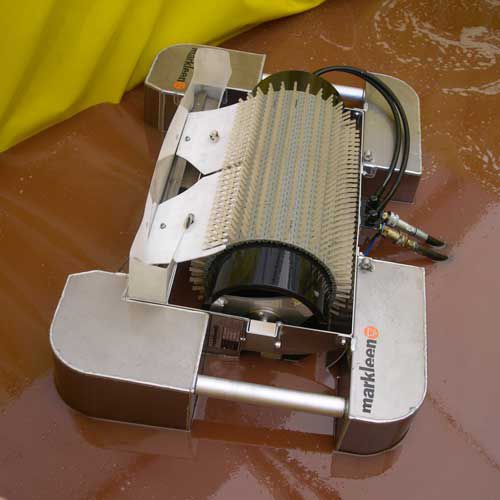 Écrémeur d'hydrocarbures à brosse - MS 20   - Markleen Terra - à disque / à tambour rotatif