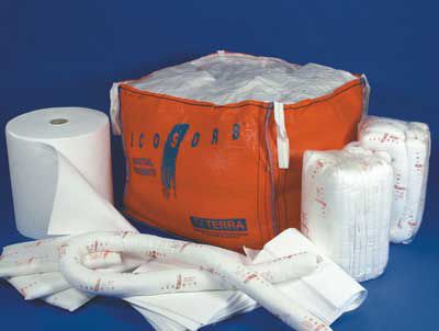 Absorbeur huile - ECOSORB® - Markleen Terra - combustible / feuille / rouleau