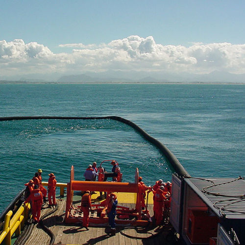 Barrage antipollution - Weir - Vikoma International - gonflable / en haute mer