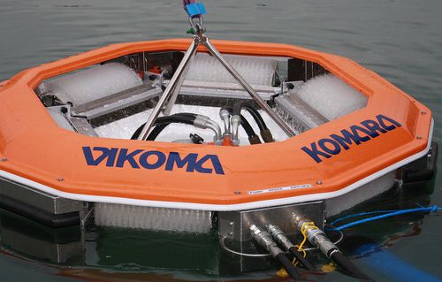 Écrémeur d'hydrocarbures à déversoir - Komara Maxi - Vikoma International - à brosse / à disque / à bande oléophile
