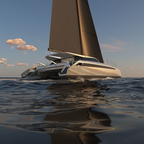 Sailing-yacht catamaran - 70 - Gunboat - de croisière / 4 cabines / à cockpit ouvert