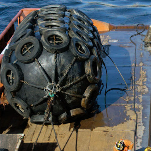 Pare-battage pour navire - Mavi Deniz - de ponton / Yokohama / filet de protection en chaîne
