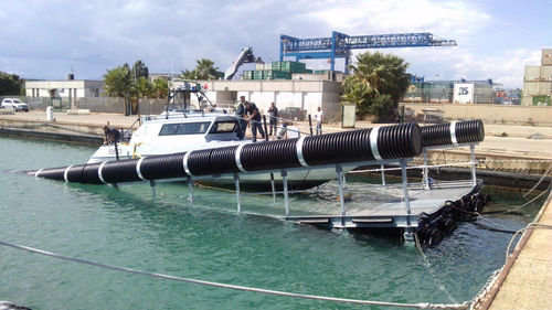 Ascenseur à bateaux - BSL - Italia Marine - flottant / en acier galvanisé