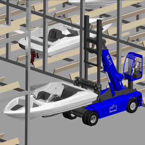 Chariot élévateur pour bateau - Boat Eagle 512 - Italia Marine