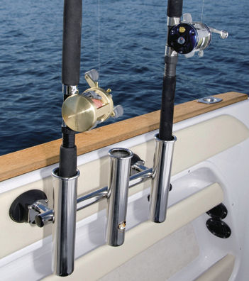 Porte-canne pour bateau - TRIPLE ROD HOLDER - Tallon Marine - encastré