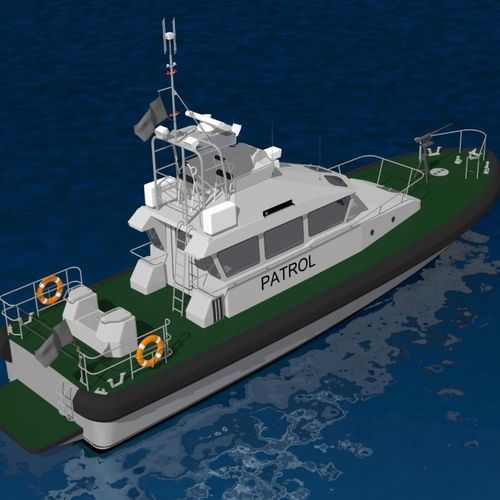 Bateau de surveillance - 18m - HolyHead Marine Services - bateau pilote / in-bord / GRP