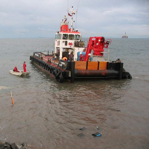 Barge de travail - MPV - HolyHead Marine Services - in-bord / en acier / Bureau Veritas
