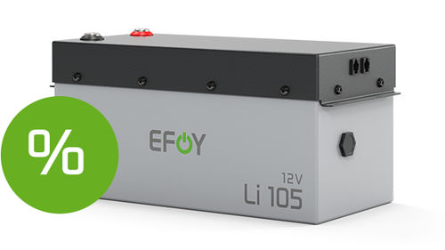 Batterie marine - EFOY Li 105 - SFC Energy AG - 12 V / lithium