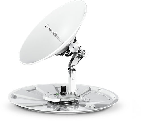 Antenne VSAT - v130NX - Intellian Technologies - bande Ku / bande Ka / pour bateau