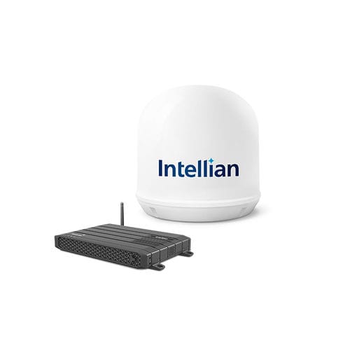 Inmarsat terminal - Fleet One - Intellian Technologies - pour navire / FleetBroadband