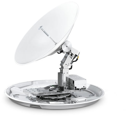 Antenne bande Ku - v150NX - Intellian Technologies - dual band / bande Ka / pour bateau