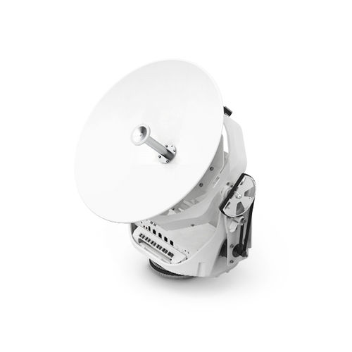 Antenne VSAT - v45C - Intellian Technologies - bande Ku / pour bateau / radôme