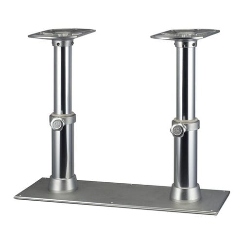 Pied de table ajustable - 30.3080/S.2 G A - SA.FE di Savoia Ferruccio &  C. Snc - pneumatique / en aluminium