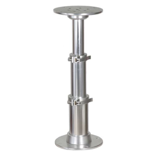 Pied de table ajustable - 30.3108/S.3 G F - SA.FE di Savoia Ferruccio &  C. Snc - pneumatique / télescopique / en aluminium