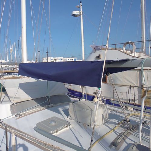 Taud de soleil pour voilier - PRESTIGE - AD NAUTIC - pour cockpit / nylon / en acrylique