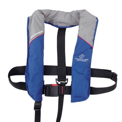 Gilet de sauvetage gonflable automatique - SKIPPER  - AD NAUTIC - en mousse / 150 N / unisexe