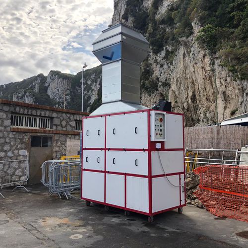 Système de traitement d'air - AT100 - Yachtgarage - pour chantier naval / avec filtre / avec séparateur