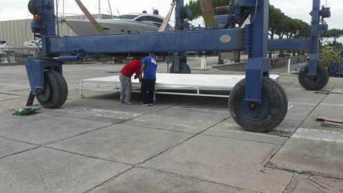 Réservoir d'eaux usées - WA000 - Yachtgarage - de stockage temporaire / pour chantier naval / souple