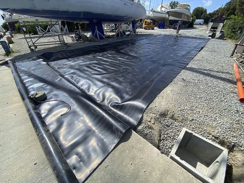 Revêtement de sol pour yacht - HDPE - Yachtgarage - pour navire / pour bateau / en PVC