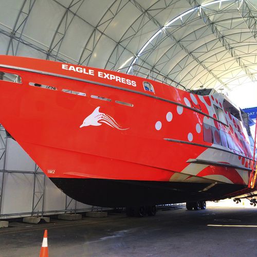 Hangar pour bateau - MODULAR series - Yachtgarage - pour réparation