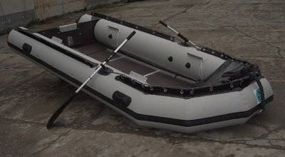 Bateau pneumatique hors-bord - W 400 - RIKU-Küffer - pliable / pour la pêche / max. 6 personnes