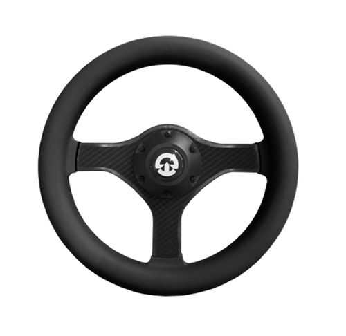 Volant habillage cuir pour bateau à moteur - VR00 - Riviera srl Genova - en carbone / course / trois branches
