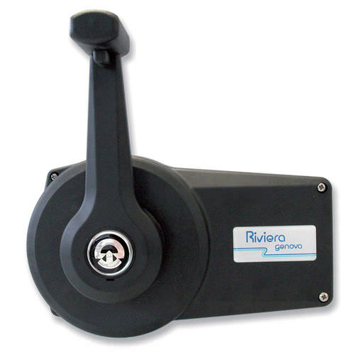 Manette de commande moteur - CM01 - Riviera srl Genova - mécanique / simple levier / pour bateau
