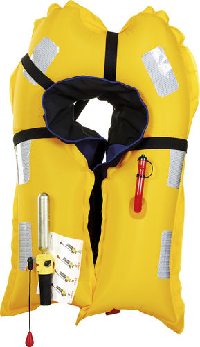 Gilet de sauvetage gonflable automatique - Guderoglu Marin Deniz Malzemeleri San. Tic. LTD. S - unisexe / pour la pêche / à usage professionnel