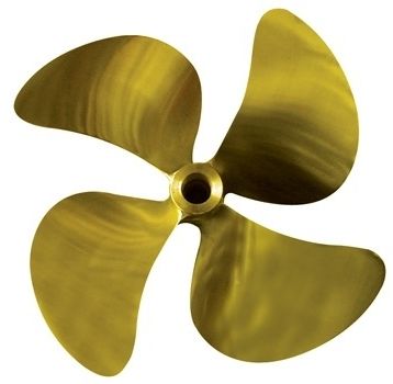 Hélice pour bateau - ERIS PROPELLERS - à pas fixe / ligne d'arbre / 4 pales