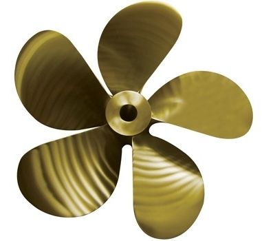 Hélice pour bateau - ERIS PROPELLERS - à pas fixe / ligne d'arbre / 5 pales