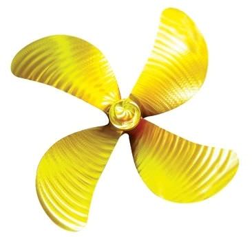 Hélice pour bateau de pêche professionnelle - ERIS PROPELLERS - à pas fixe / ligne d'arbre / 4 pales