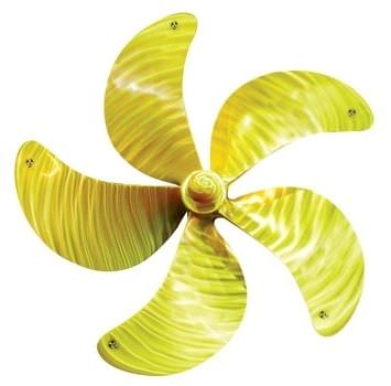 Hélice pour bateau de vitesse - ERIS PROPELLERS - à pas fixe / ligne d'arbre / 5 pales