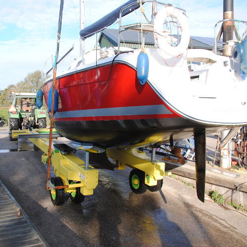 Remorque de manutention - SST 15 - SCHILSTRA BOATLIFT SYSTEMS - pour bateau / pour chantier naval / hydraulique