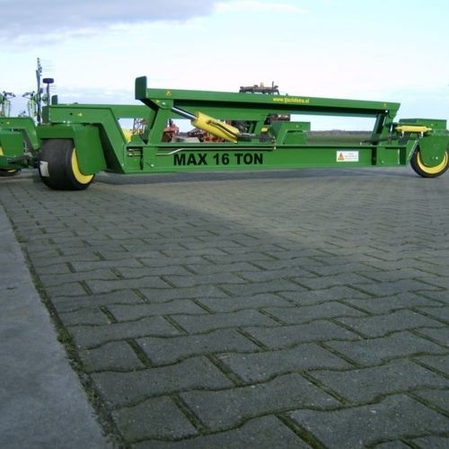 Remorque de manutention - SLW 2 AWS - SCHILSTRA BOATLIFT SYSTEMS - pour chantier naval / hydraulique / toutes roues directrices