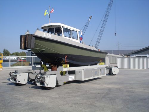 Remorque de manutention - SCHILSTRA BOATLIFT SYSTEMS - pour chantier naval / automotrice