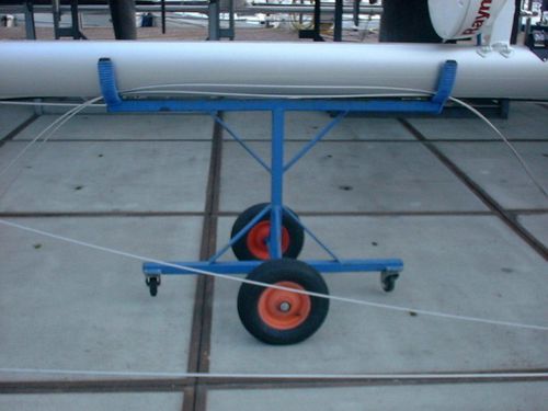 Chariot de manutention - SCHILSTRA BOATLIFT SYSTEMS - de mât