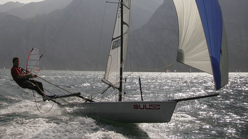 Dériveur solitaire - 700 - RS Sailing France - skiff / de régate / simple trapèze