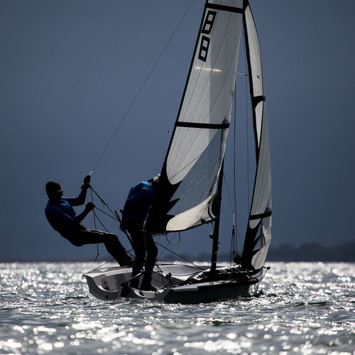 Dériveur double - 500 - RS Sailing France - skiff / de régate / simple trapèze