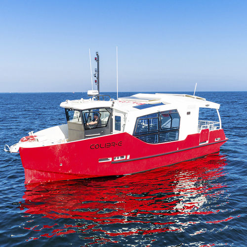 Bateau à passagers - H60 : 12M (HYBRIDE) COLIBR-E - ODC MARINE - in-bord / hybride diesel-électrique / en aluminium