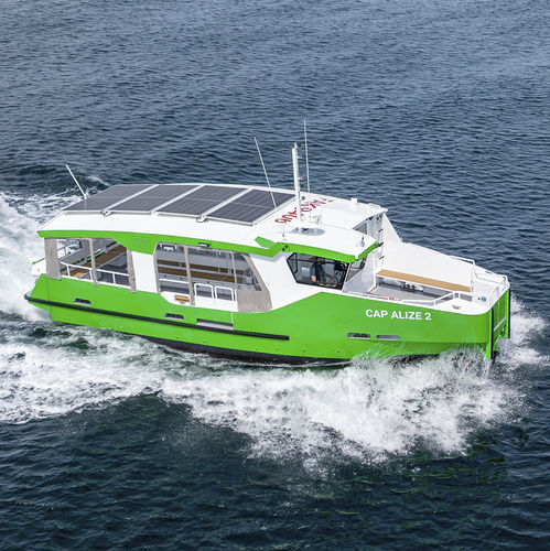Bateau professionnel électrique - H73 : 12m CAP ALIZE 2 - ODC MARINE - bateau à passagers / in-bord / en aluminium