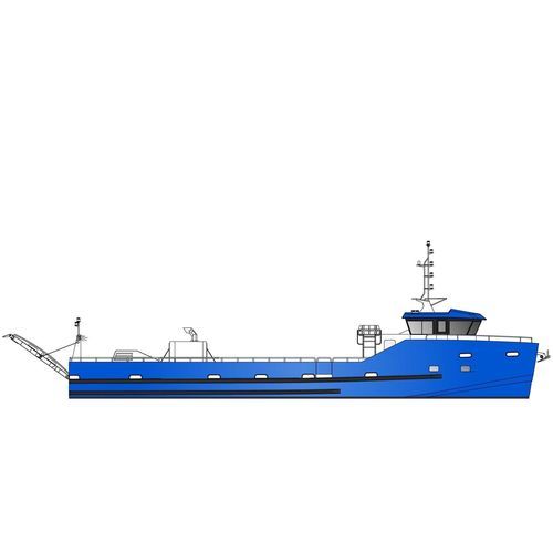 Cargo pour marchandises diverses - 26 m - 60 tons - ODC MARINE - Bureau Veritas / aluminium / pour la navigation intérieure